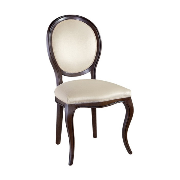 Krzesło Verona drewno klasyczne brąz