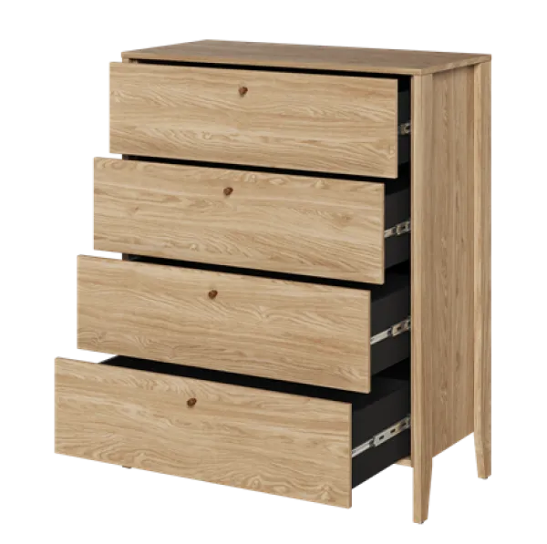 Komoda Cozy szuflady dąb olejowany 